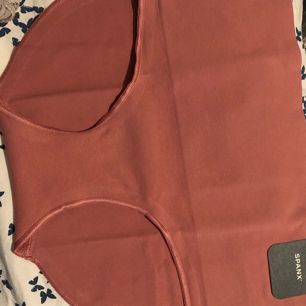 SPANX High-Waist Seamless Shapewear Brief - Dusty Rose